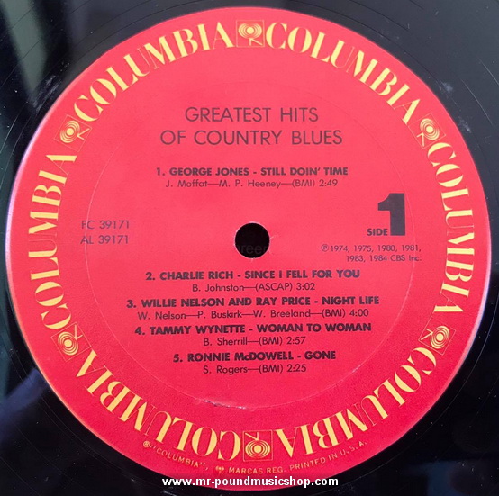 Various Artists - Greatest Hits Of Country Blues