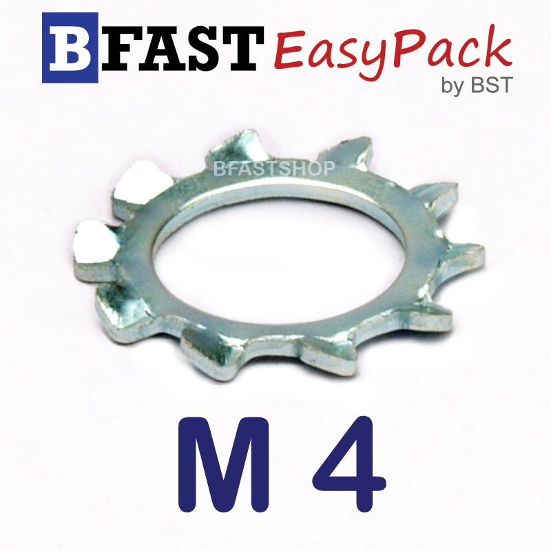 แหวนจักรนอก M4 ( 30 ตัว/ถุง)
