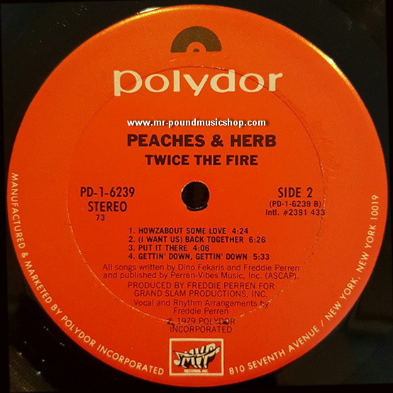 Peaches & Herb - Twice The Fire