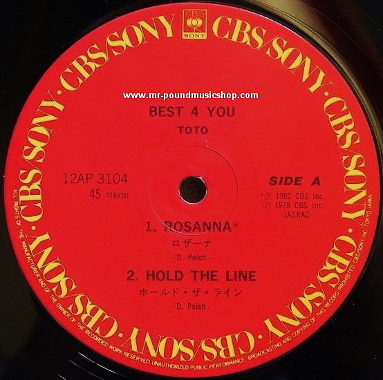 TOTO - Best 4 You