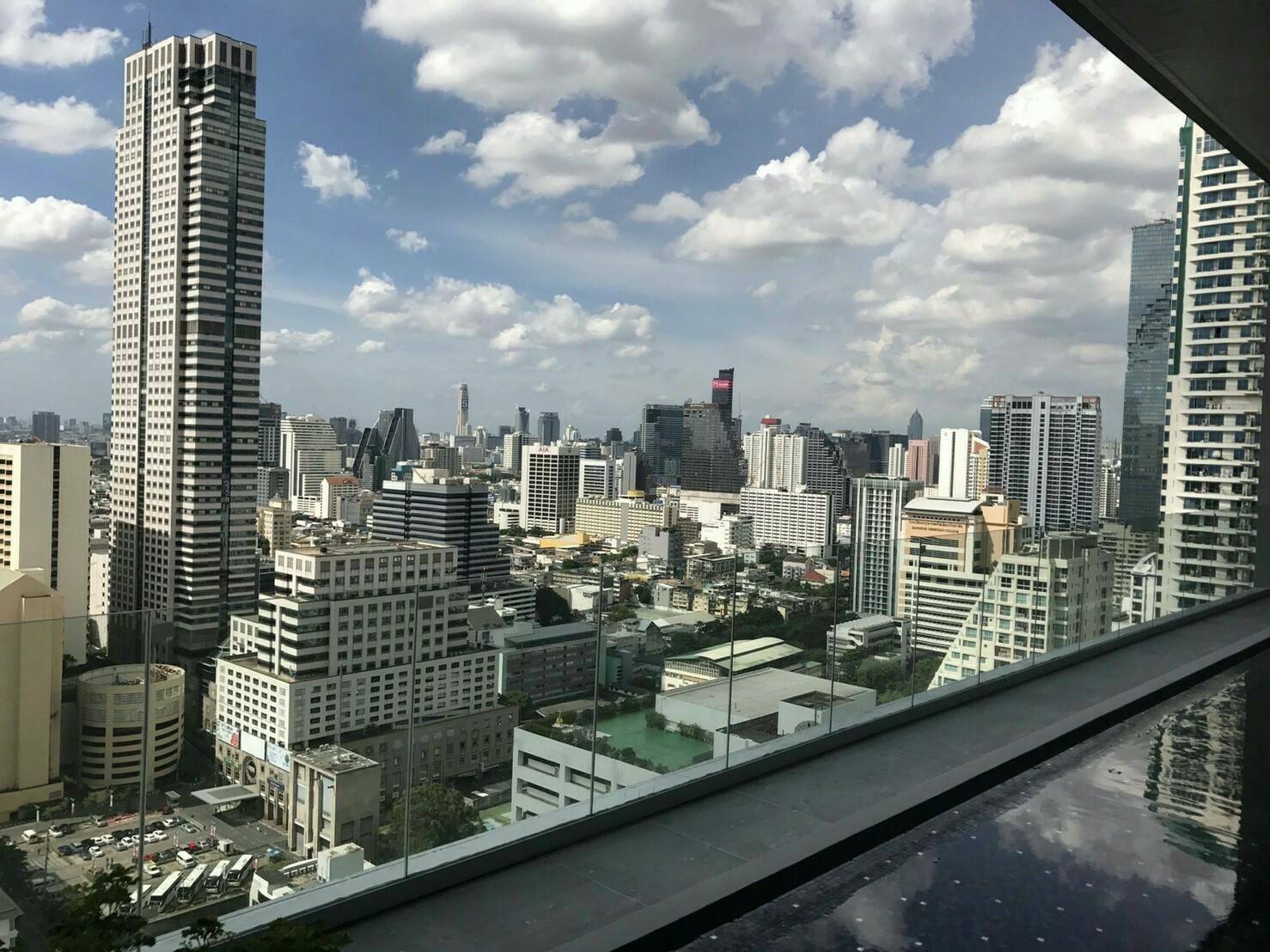 ให้เช่าคอนโด Noble Revo Silom (โนเบิล รีโว สีลม) 1 ห้องนอน 1 ห้องน้ำ ชั้น 19