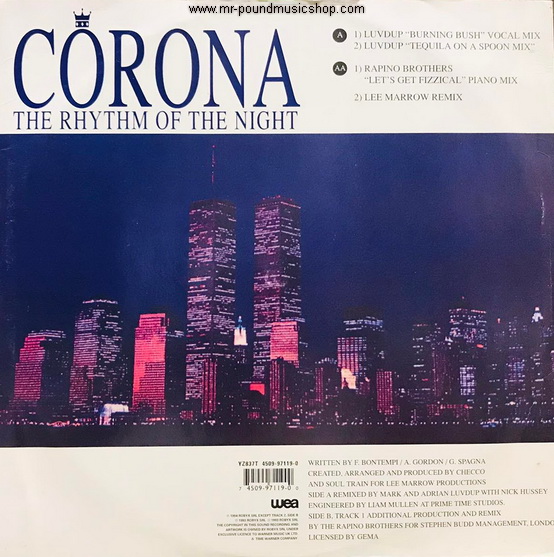 Corona - The Rhythm of the Night