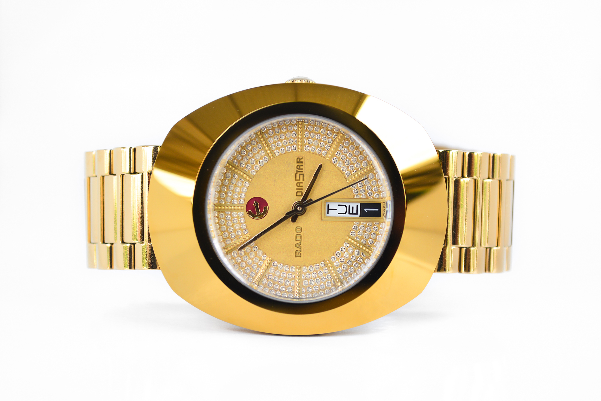 Rado Diastar Automatic Man Size เรือนทอง หน้าทองพลอยยิบ
