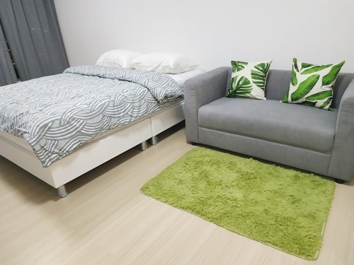 ขาย / ให้เช่า วิวสระสวย ห้องขนาด 30 ตรม Supalai Veranda Rama 9 (ศุภาลัย เวอเรนด้า พระราม 9) ไปประดิษฐ์มนูธรรม เพชรบุรี ราม