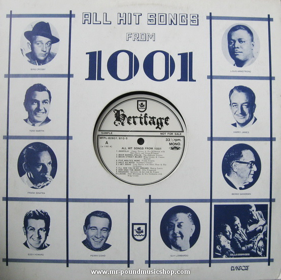 Various Artists - All Hit Songs From 1001