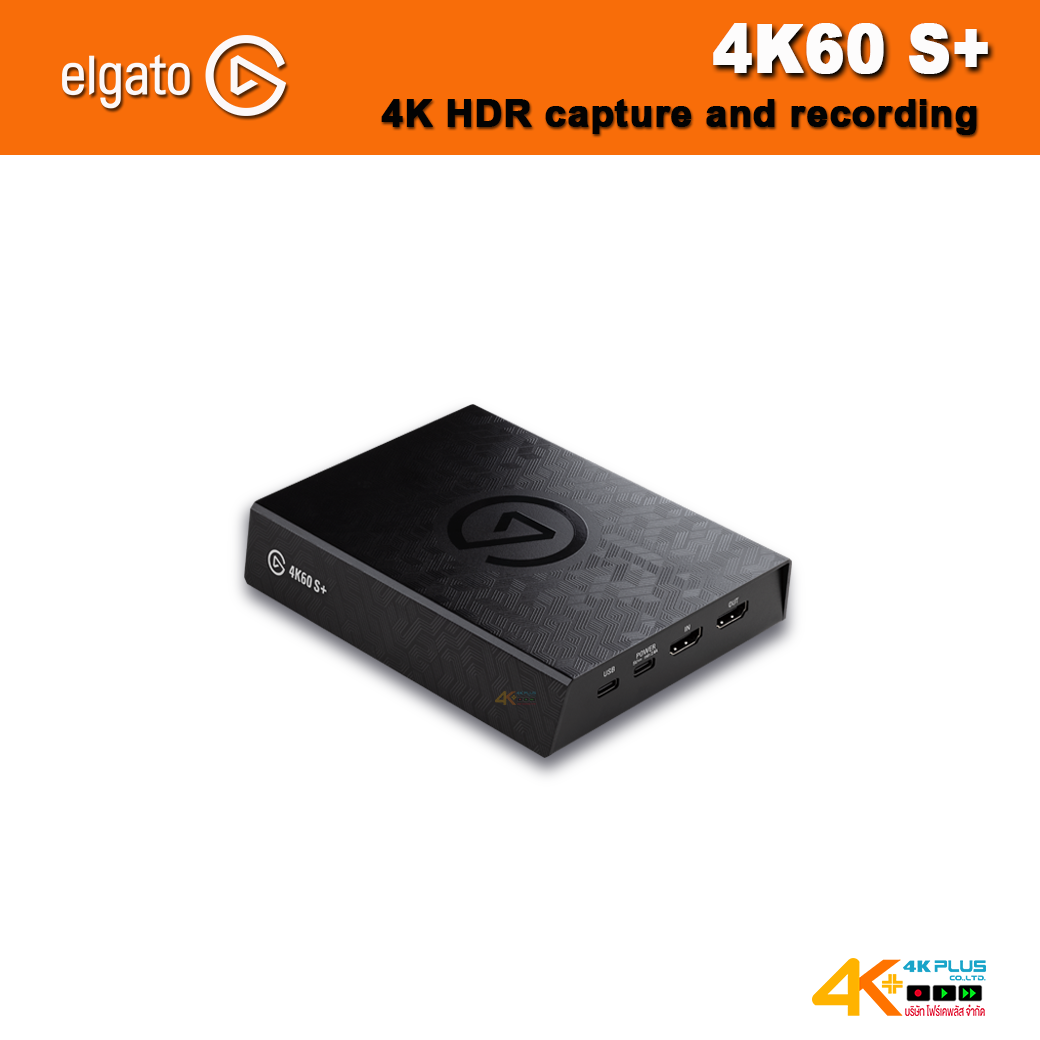 Elgato 4K60 S+ Capture 4K HDR and Recording