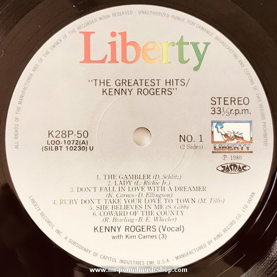 Kenny Rogers - Greatest Hits