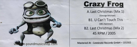 Crazy Frog - Last Christmas