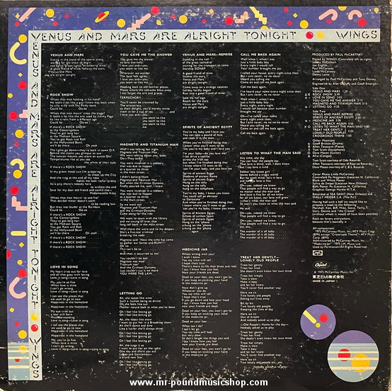Wings - Venus And Mars