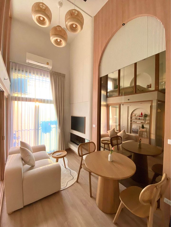 [For Rent] Ideo rama9 asoke ให้เช่าคอนโด ไอดีโอ พระรามเก้า อโศก ห้อง Duplex 1 ห้องนอน 1 ห้องอเนกประสงค์ ขนาดพื้นที่รวม 52.13 ตารางเมตร