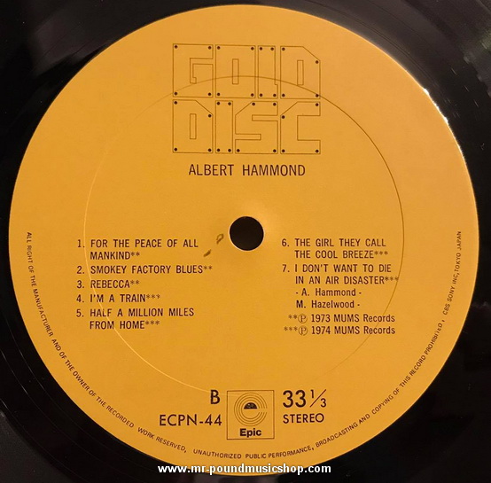 Albert Hammond - New Gold Disc (1972-1974)