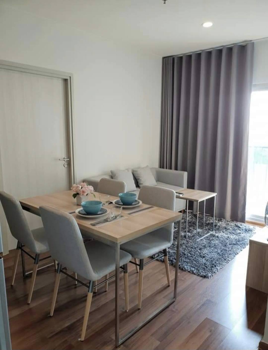 🏙 ให้เช่าคอนโด Noble Revolve Ratchada 2 (โนเบิล รีวอลฟ์ รัชดา 2) แปลนห้องนี้มีเพียง 1 ห้องต่อชั้น (Rare Unit)