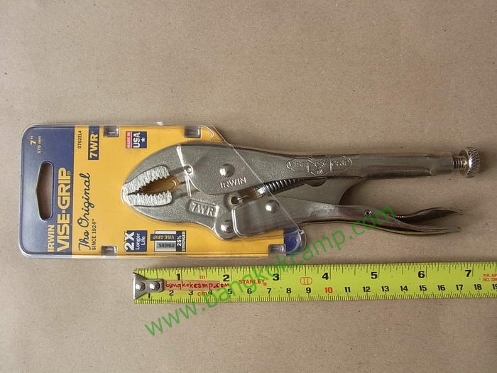 คีมล๊อค IRWIN VISE-GRIP ขนาด7นิ้ว Made in USA ใหม่เก่าเก็บ