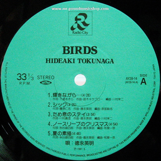 Hideaki Tokunaga - Birds