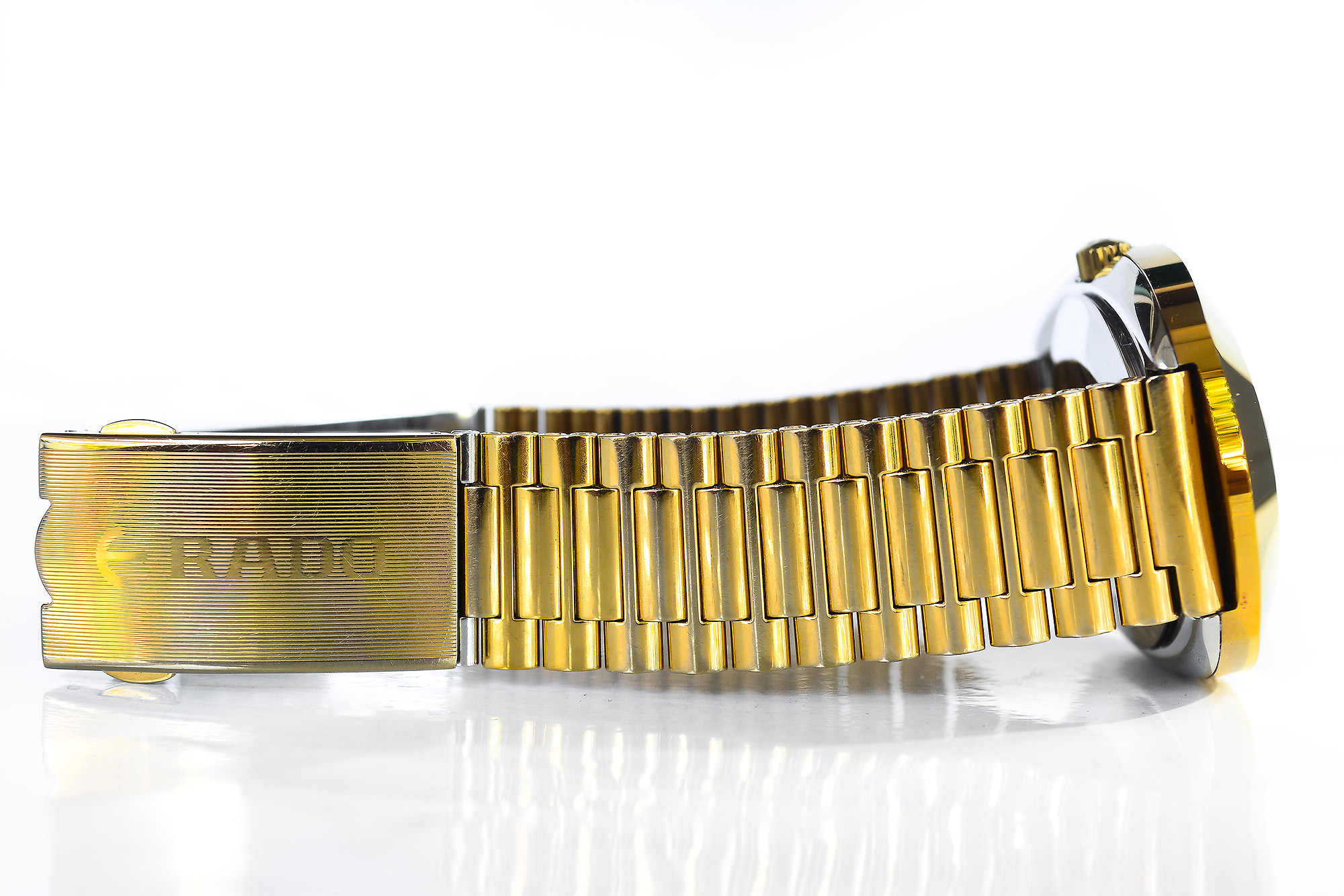 Rado Diastar เรือนทอง 11 พลอย หน้าดำ