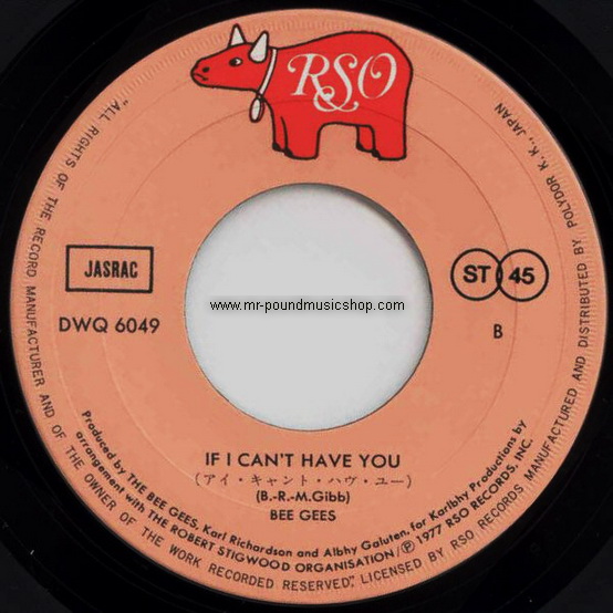 Bee Gees - Stayin' Alive / If I Can't Have You