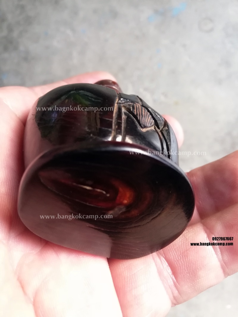 ขวดยานัตถ์ แกะจากเขาสัตว์ เทพเจ้าจีน (6)