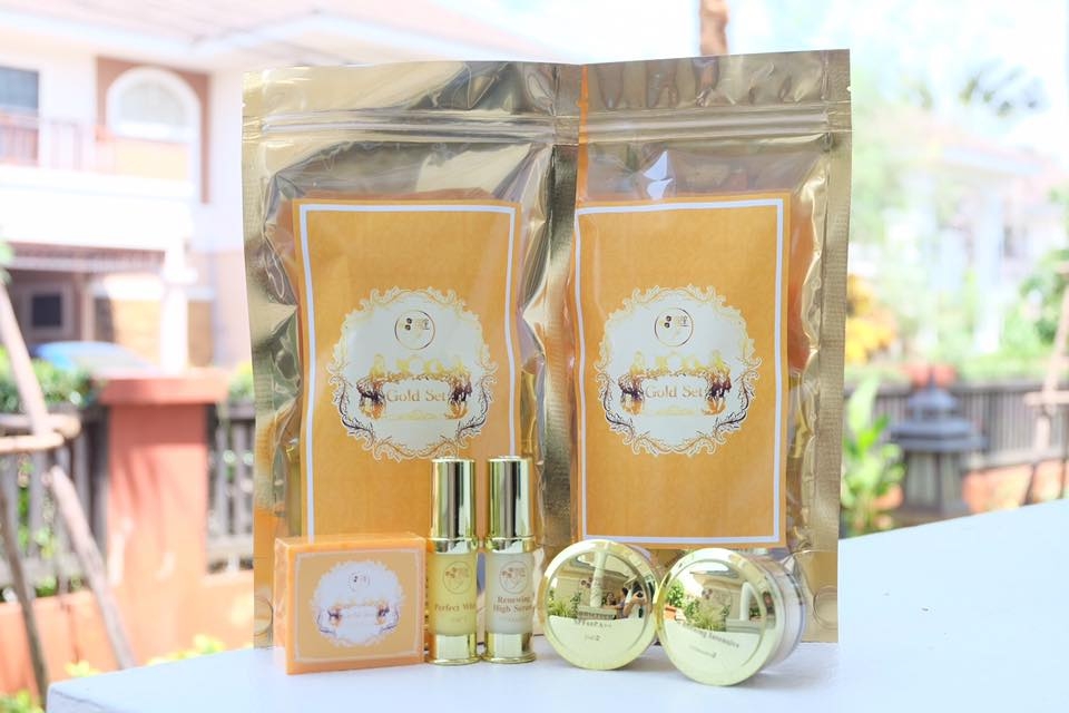 FRESHY FACE Gold Set เฟรชชี่เฟซ โกลด์เซ็ต ครีมถุงทองหน้าใส