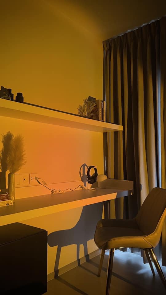 ให้เช่าคอนโด ไลฟ์ สาทร เซียร์รา ตลาดพลู (Life Sathorn Sierra Talat phlu ) 1 ห้องนอน ขนาด 28 SQ.M ชั้น 17 หน้าต่างทิศเหนือ หัวเตียงทิศตะวันออก