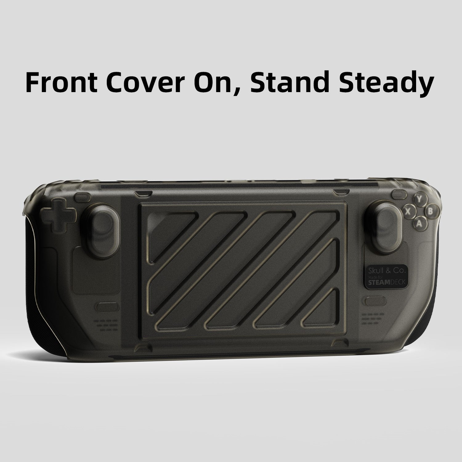 Skull & Co. The HardShell Front Cover for Steam Deck LCD/OLED StandGrip (GripCase)