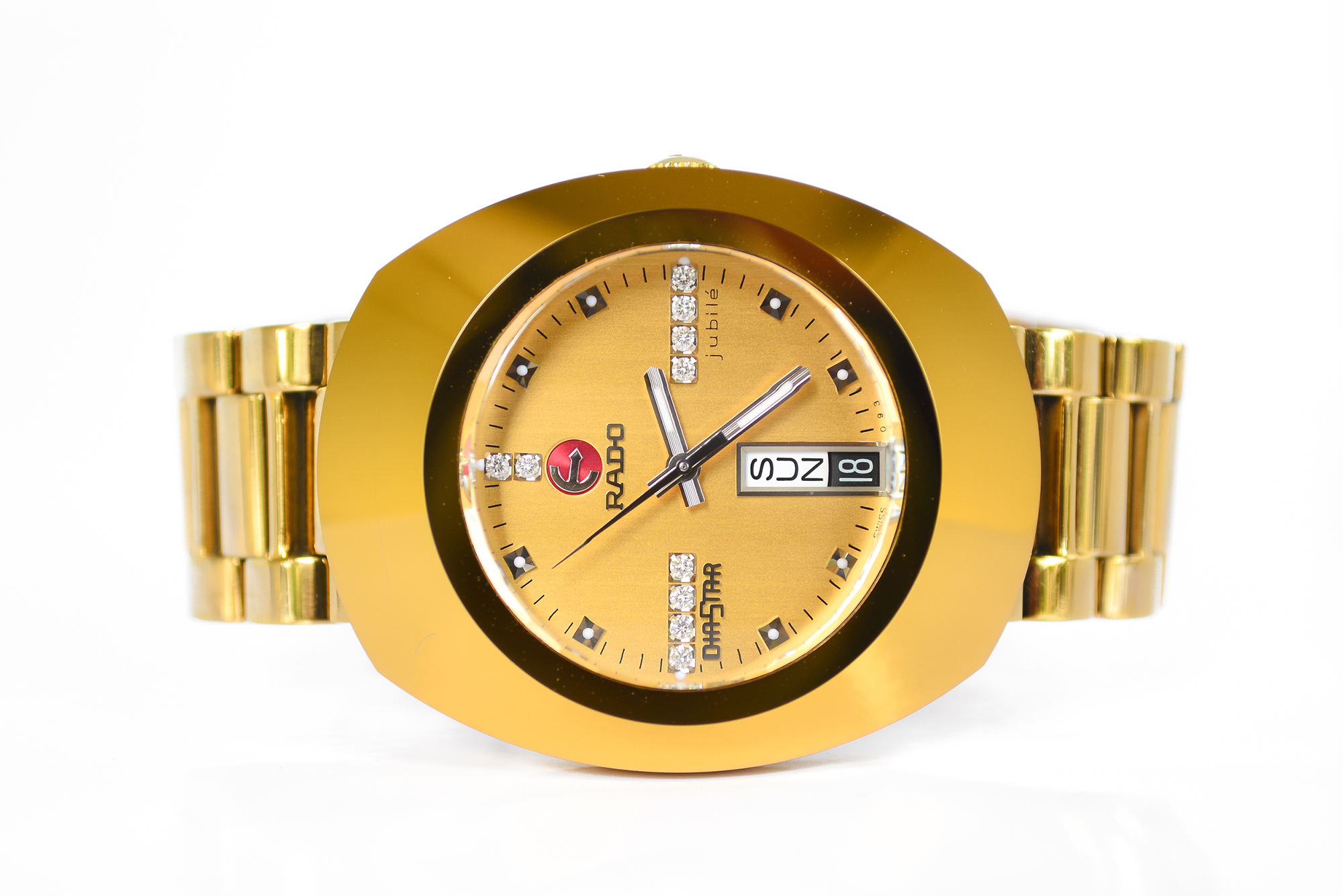 Rado Diastar jubilee เรือนทอง ฝังเพชร 10 เม็ด