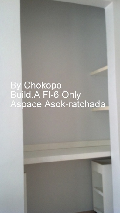คอนโด a space Asoke-Ratchada ให้เช่า 12,500 / เดือน 1 ห้องนอน ชั้น 11 พื้นที่ 36 ตร.ม ตึก F พร้อมเฟอร์ ราคา 12500 / เดือน