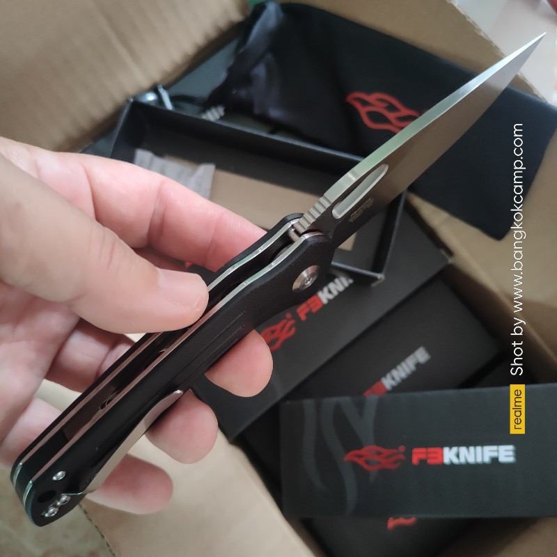 รุ่นล่าสุดปี2021 มีดพับ Ganzo กานโซ่ รุ่น FH921 D2 Steel ของแท้ 100%