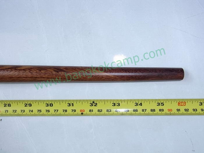 ไม้มงคลหายาก. ไม้ตะพด(ไม้แก่นมะขาม) ท่อนเดียวยาวตลอด ลายสวย ยาว 92ซม.