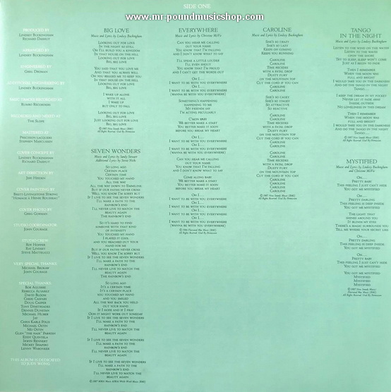 Fleetwood Mac - Tango In The Night