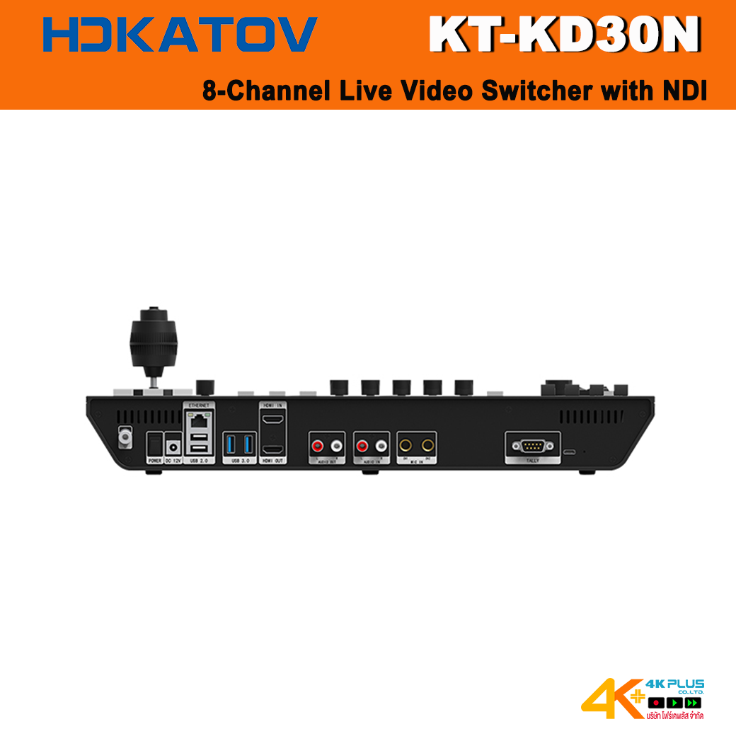 HDKATOV KT-KD30N 8-Channel Live Video Switcher with NDI