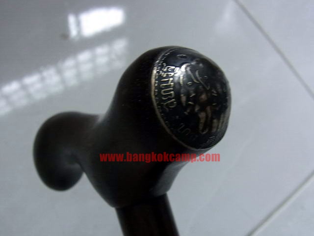 ไม้เท้าหัวอานม้า,ไม้ตะพด (แบบ 13) ช้างเอราวัณ ทรงโบราณ สวย คลาสิก