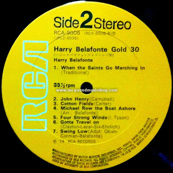 Harry Belafonte - Gold 30