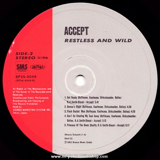 Accept - Restless & Wild