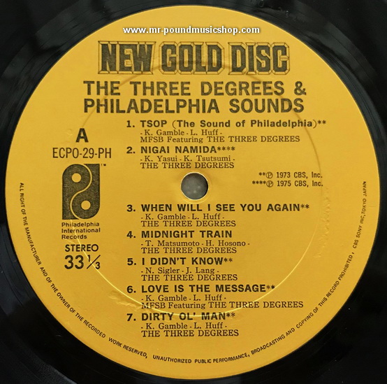 The Three Degrees & The Philadelphia Sounds - The Three Degrees & The Philadelphia Sounds