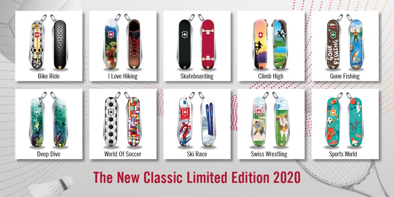 Victorinox Classic Limited Edition 2020 (10อัน ครบชุด)