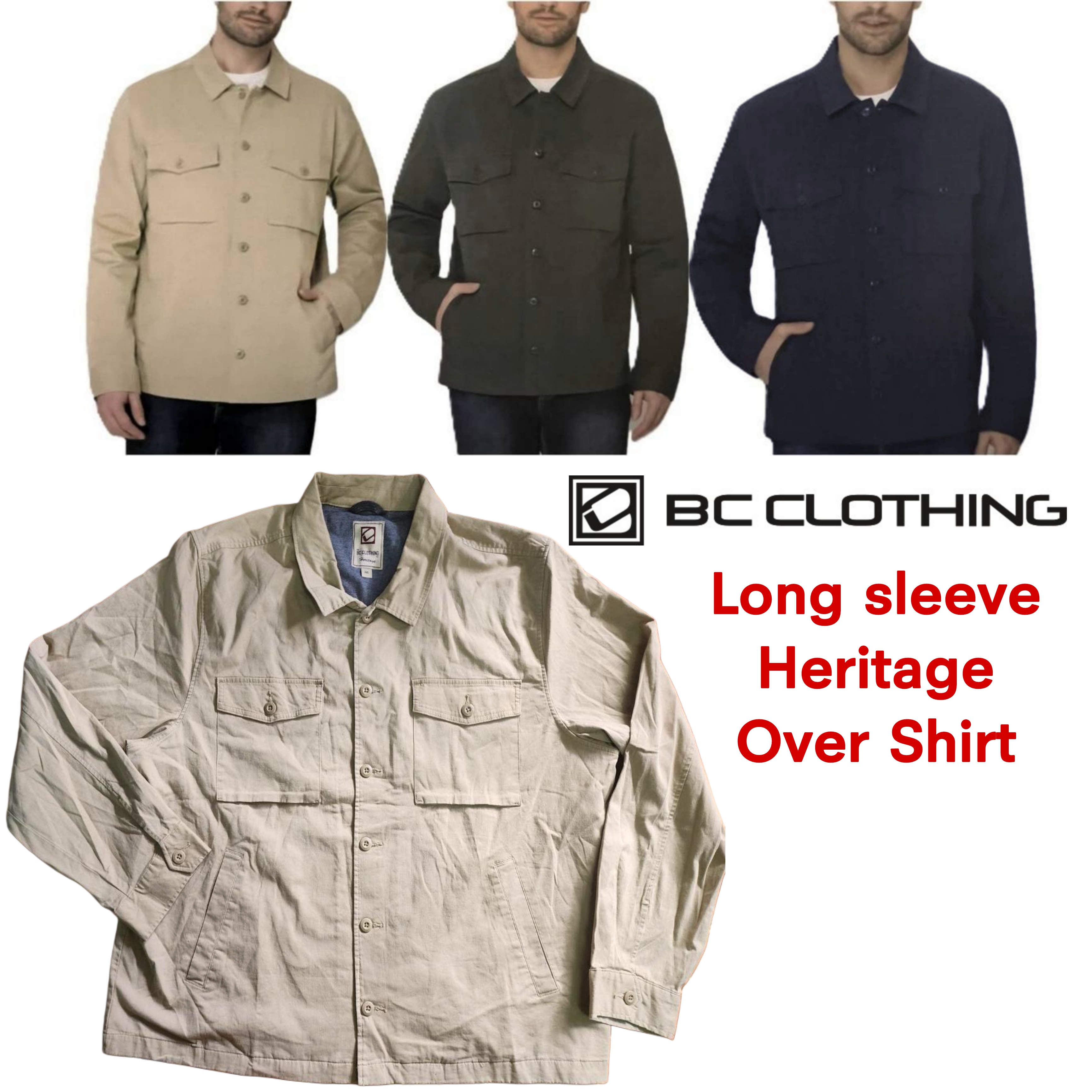 BC Clothing Heritage Over Shirt