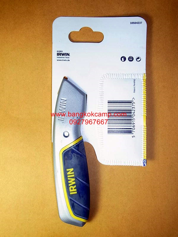 มีดคัตเตอร์ IRWIN +ใบมีด6ใบ ใหม่เก่าเก็บ