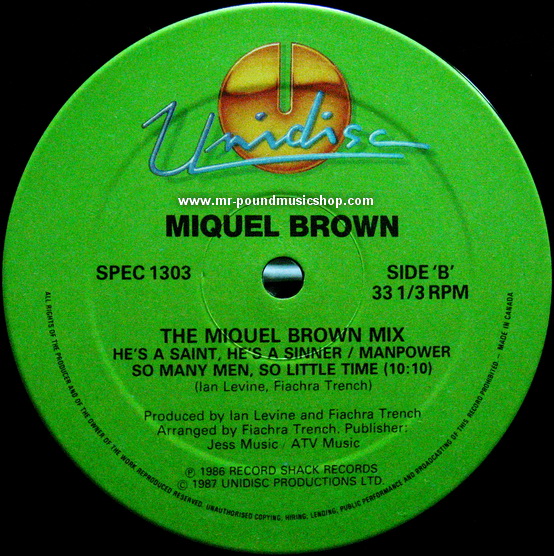 Miquel Brown - So Many Men, So Little Time