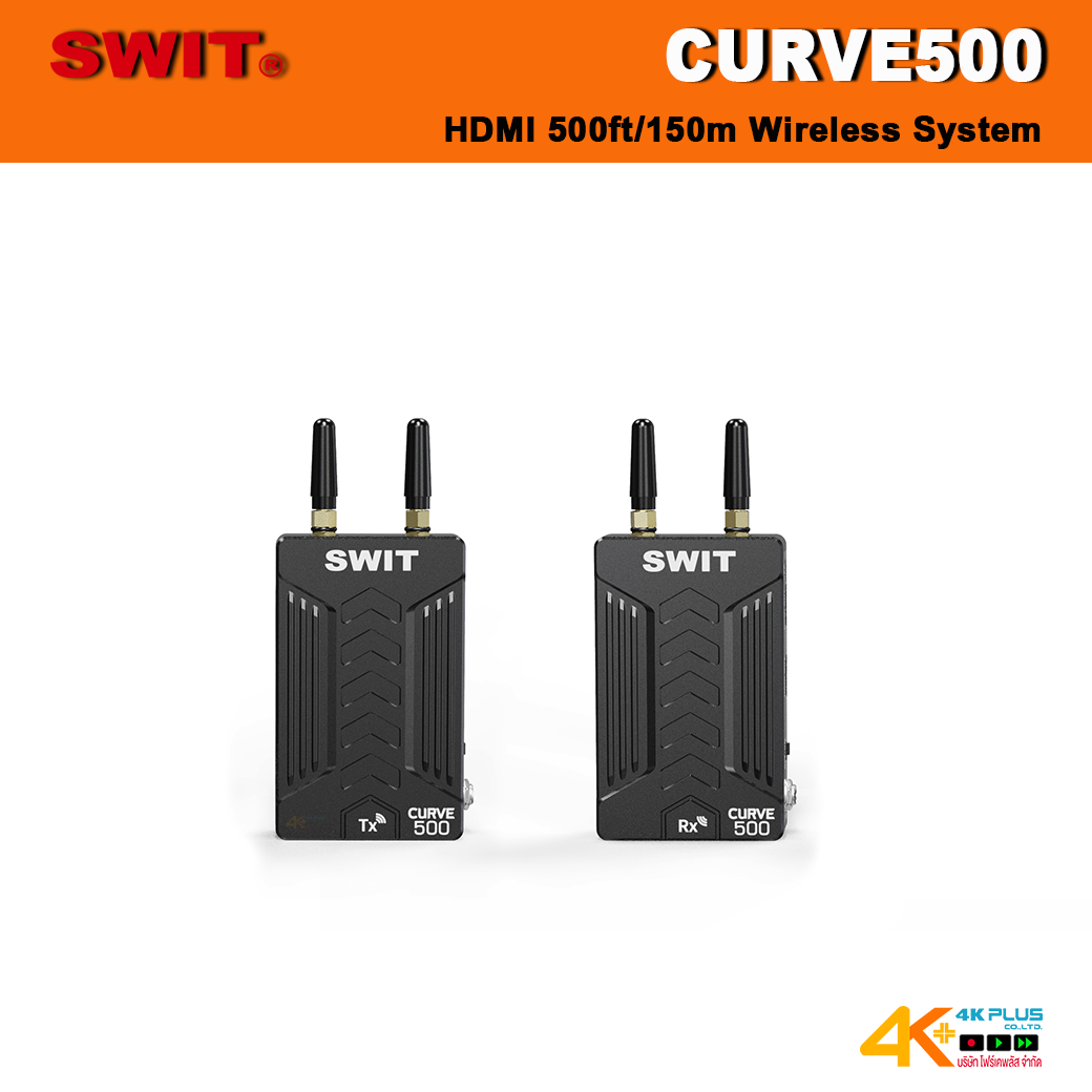 SWIT CURVE500 HDMI Wireless System ระยะ 150 เมตร ***สินค้าตกรุ่นแล้ว***