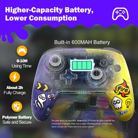 IINE จอยไร้สาย รองรับ NFC Amiibo สําหรับ Nintendo Switch Switch lite Switch OLED
