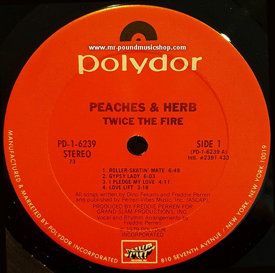 Peaches & Herb - Twice The Fire