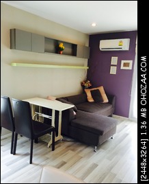ขาย/ให้เช่า คอนโด The Key Phahonyothin ( พหลโยธิน 34 ) พื้นที่ 39.5 ตรม. ห้องมุม ตึก B ชั้น 2 fully furnish/built-in