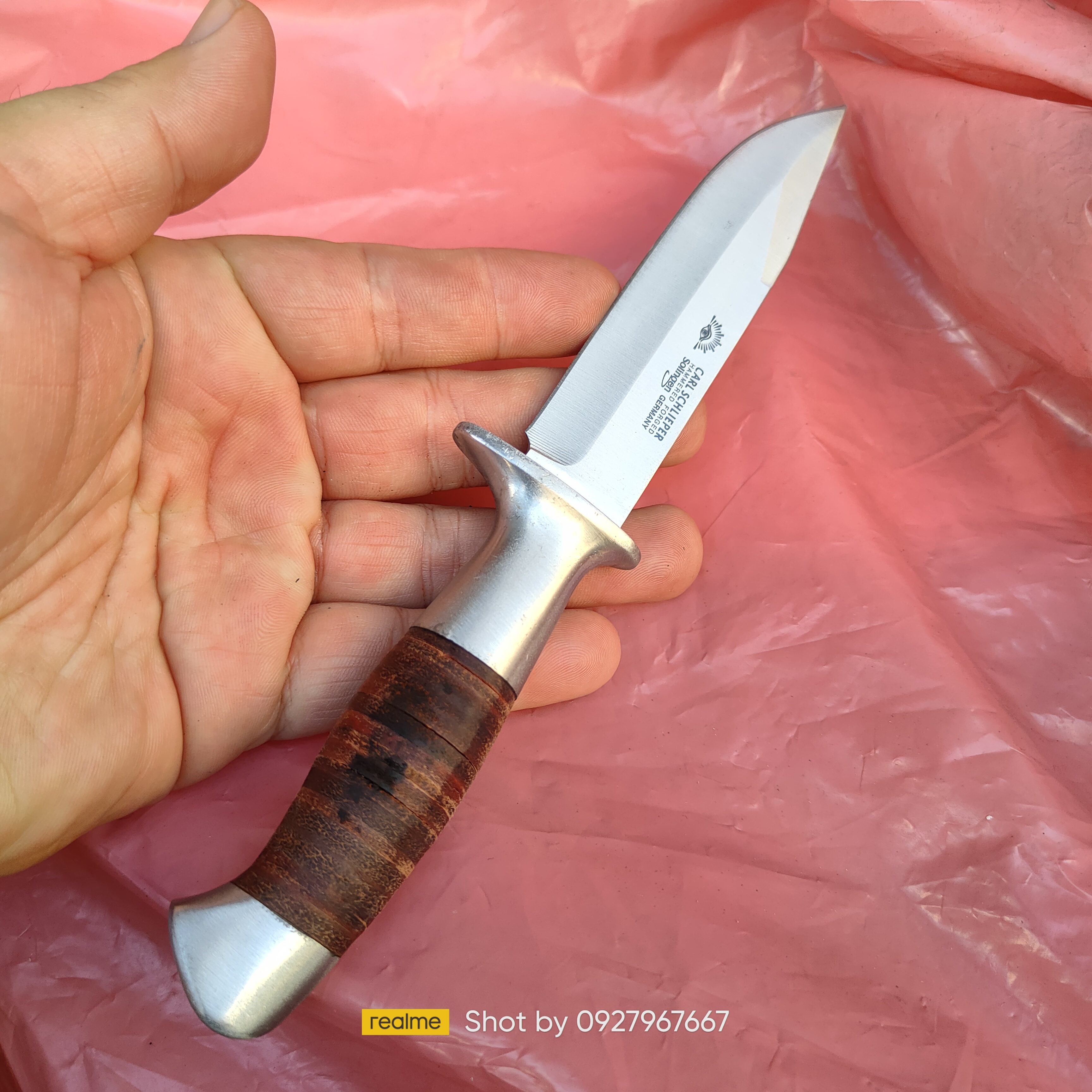 มีดตราตา เยอรมัน CARL SCHLIPPER SOLINGEN GERMANY เก่าเก็บ