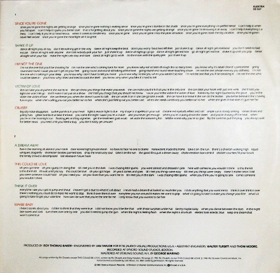 The Cars - Shake It Up