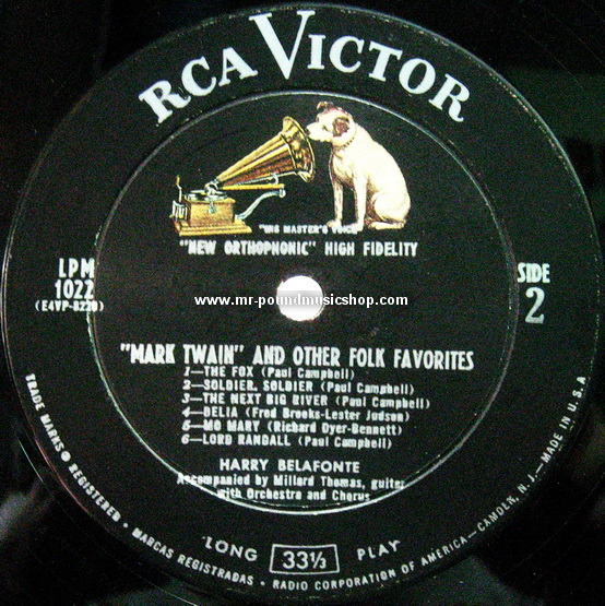 Harry Belafonte - Mark Twain and Other Folk Favorites