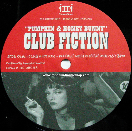 Music From The Motion Picture Soundtrack - Clup Fiction / Pumpkin & Honey Bunny