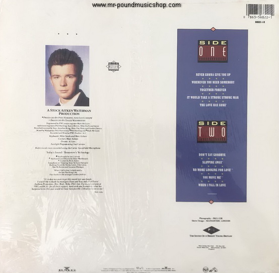 Rick Astley - Whenever You Need Somebody