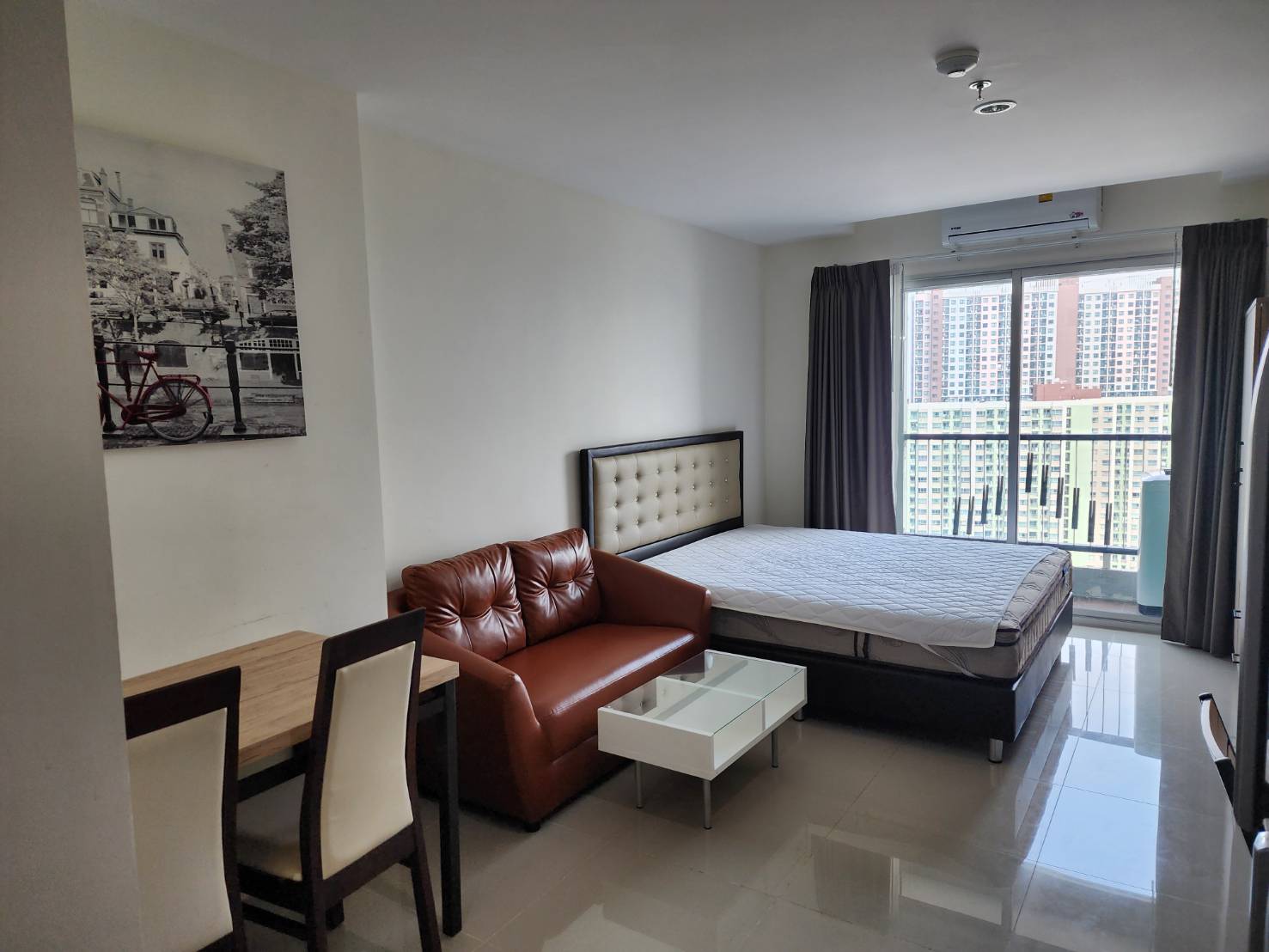 ให้เช่าคอนโด Asakan Place Srinakarindra (อัสสกาญจน์ เพลส ศรีนครินทร์) ห้องสตูดิโอ ทิศเหนือ ขนาด 29 ตร.ม.