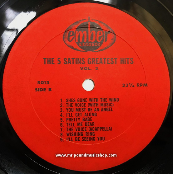 The Five Satins - Greatest Hits Volume 2