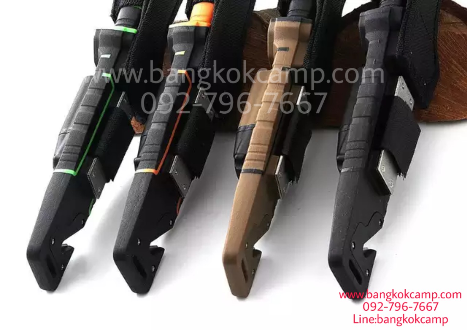 มีดเดินป่า Ganzo G-8012 ของแท้ (5สี)